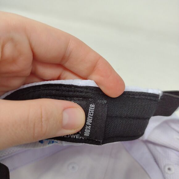 Albertson's Boise Open Presented by Chevron Slideback Hat White OS Polyester - Picture 9 of 9